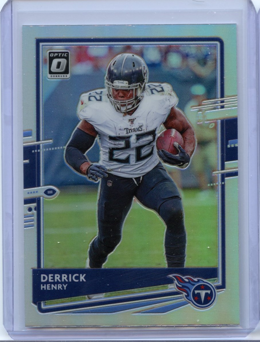 Derrick Henry 2020 Donruss Optic Silver Holo - CardCzar : CardCzar