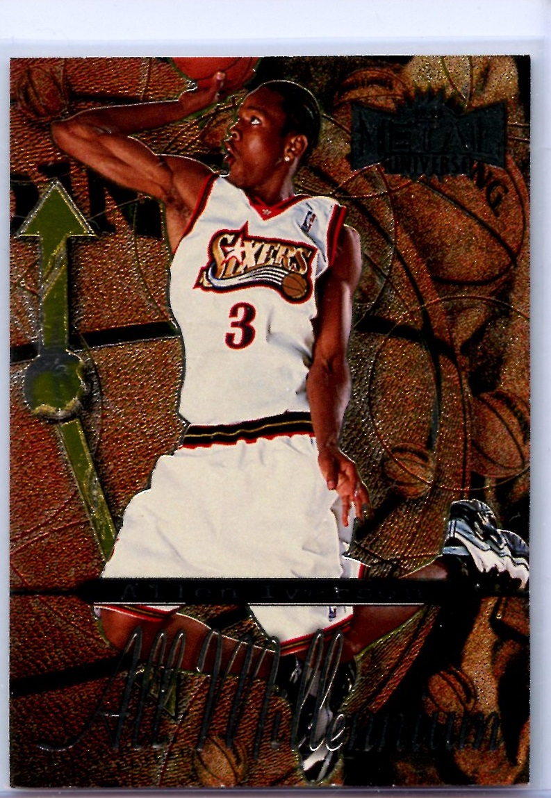 Allen Iverson 1997-98 Fleer Metal Universe All-Millenium Team - CardCzar :  CardCzar