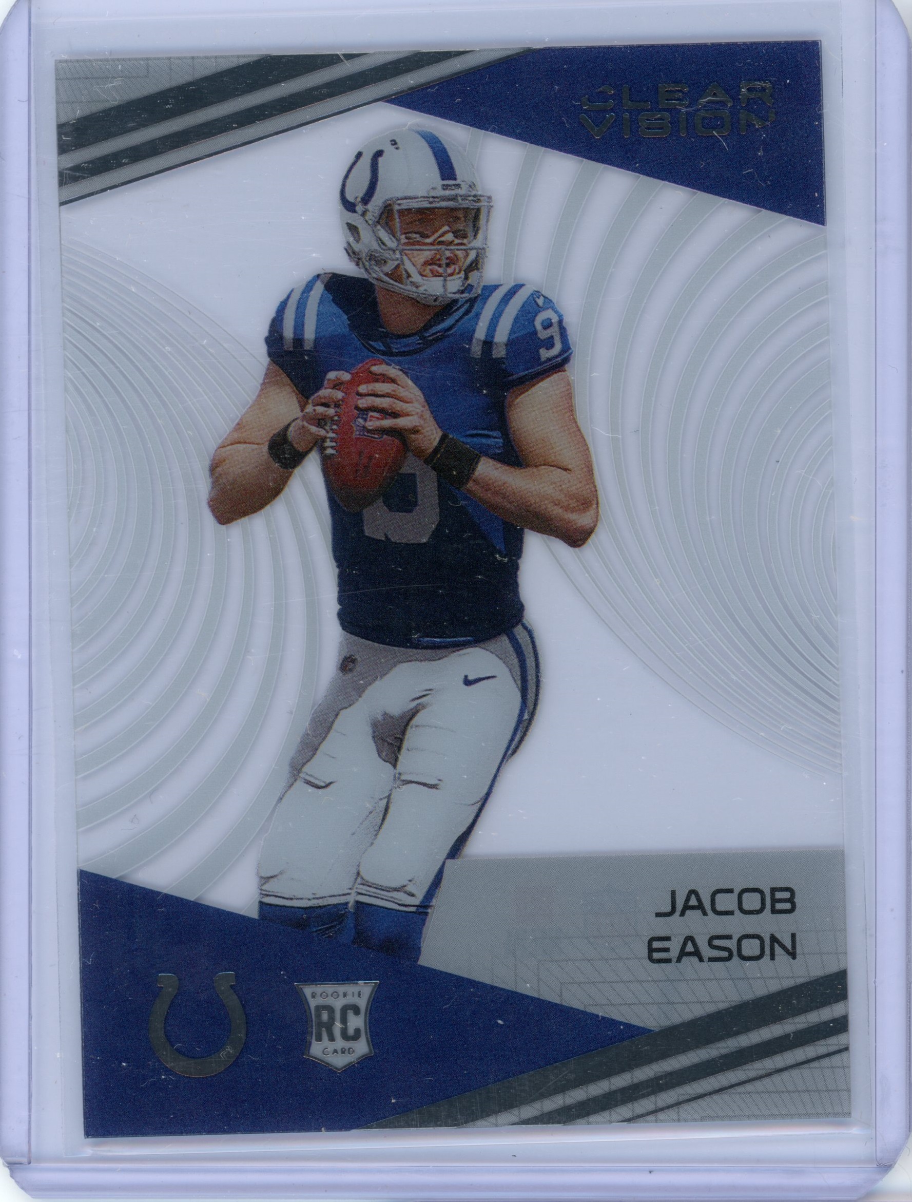Jacob Eason 2020 Chronicles Clear Vision - CardCzar : CardCzar