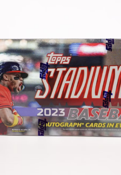 Topps Stadium Club Baseball Hobby Box