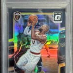 2017-18 Donruss Optic LeBRON JAMES Black Prizm TRUE 1/1 PSA 10